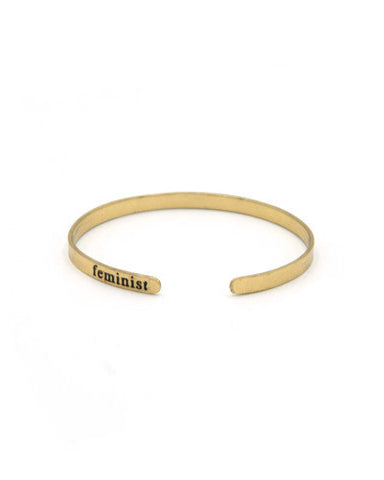 Feminist Cuff Bracelet