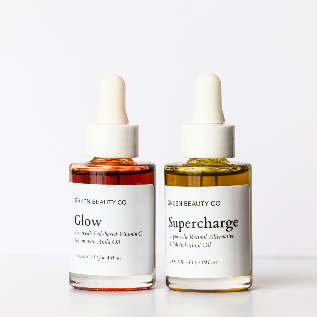 Ayurvedic Glow + Supercharge Hydration Serum Duo