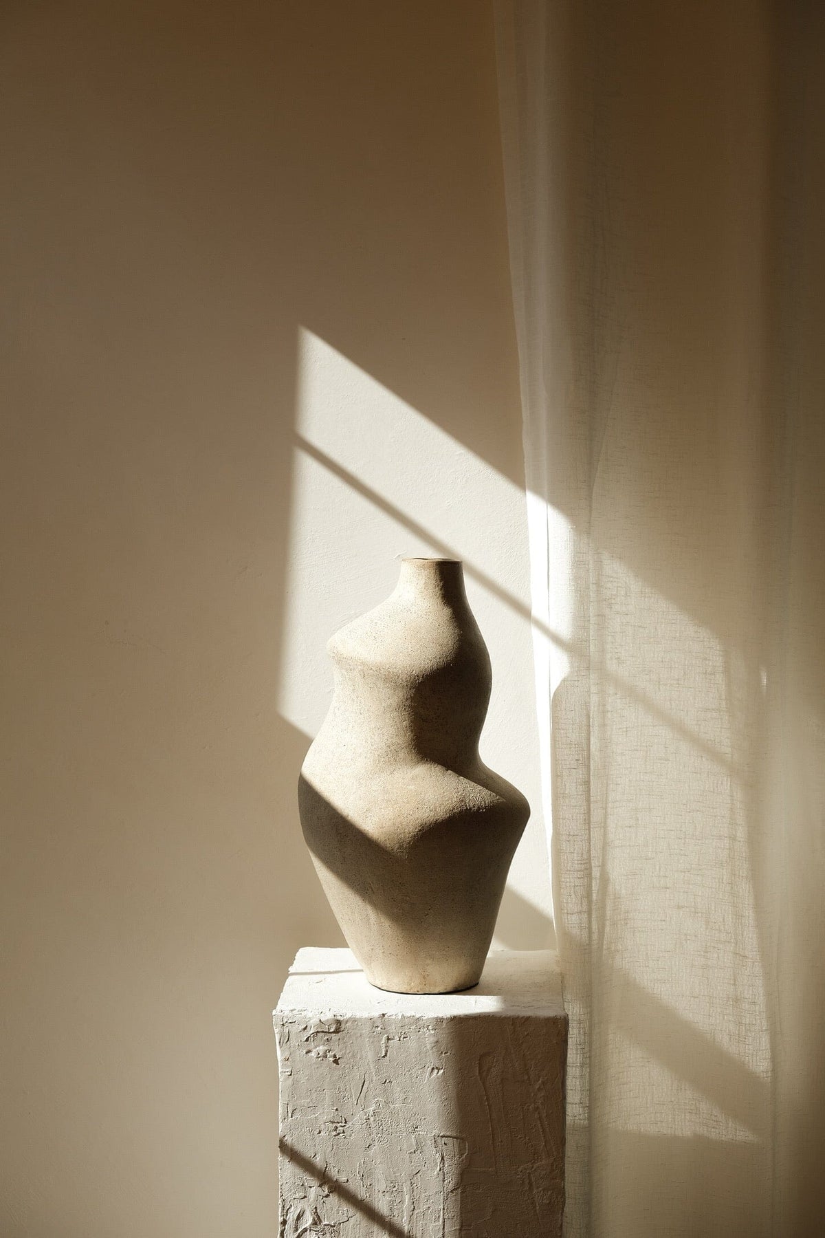 Suma Sculptural Terracotta Vessel