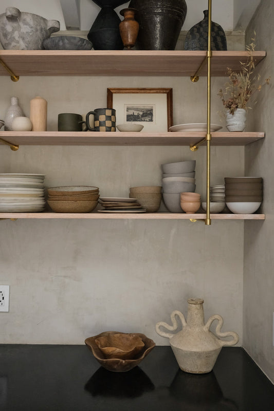 Wang Terracotta Vessel in Cream
