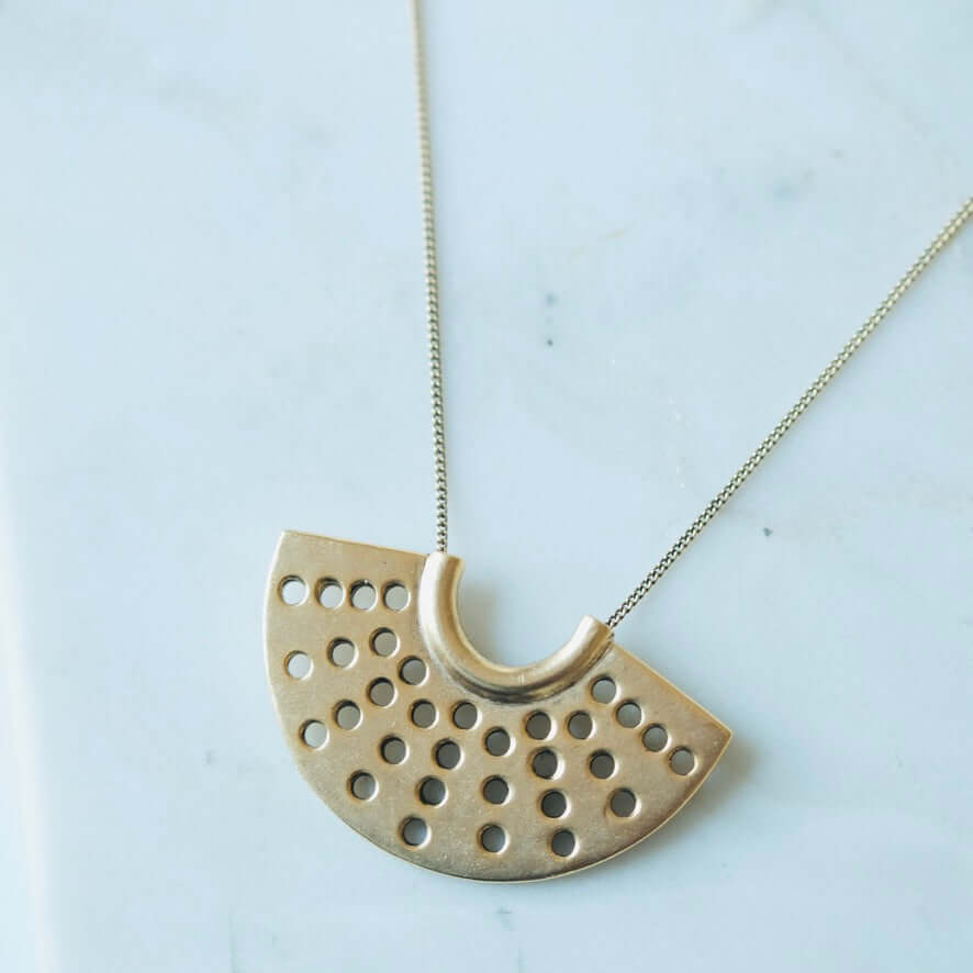 RBG Collar Necklace | 24K Gold Plate