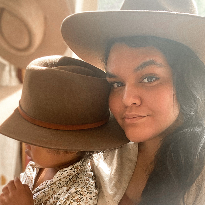 Kid's Mini Vida Rancher Wool Hat