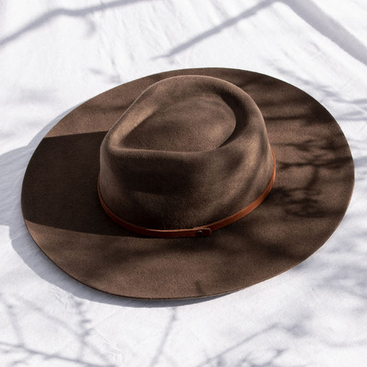 La Vida Wool Rancher Hat | Oak