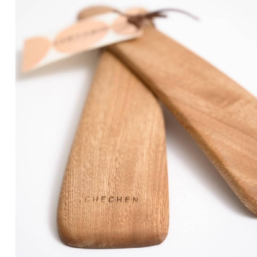 Rosa Morada Wooden Salad Spoons