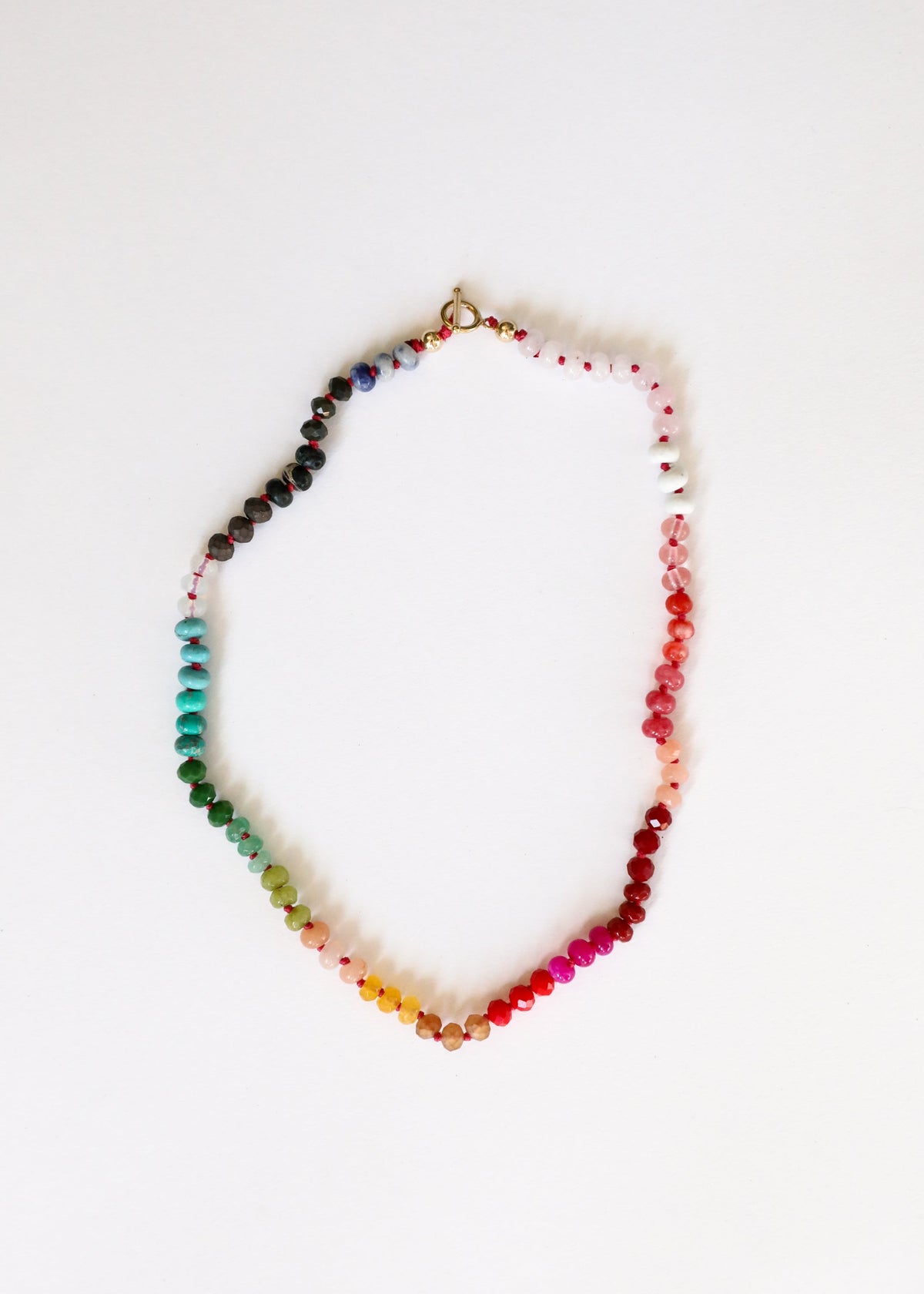 Paradise Natural Gemstone Necklace