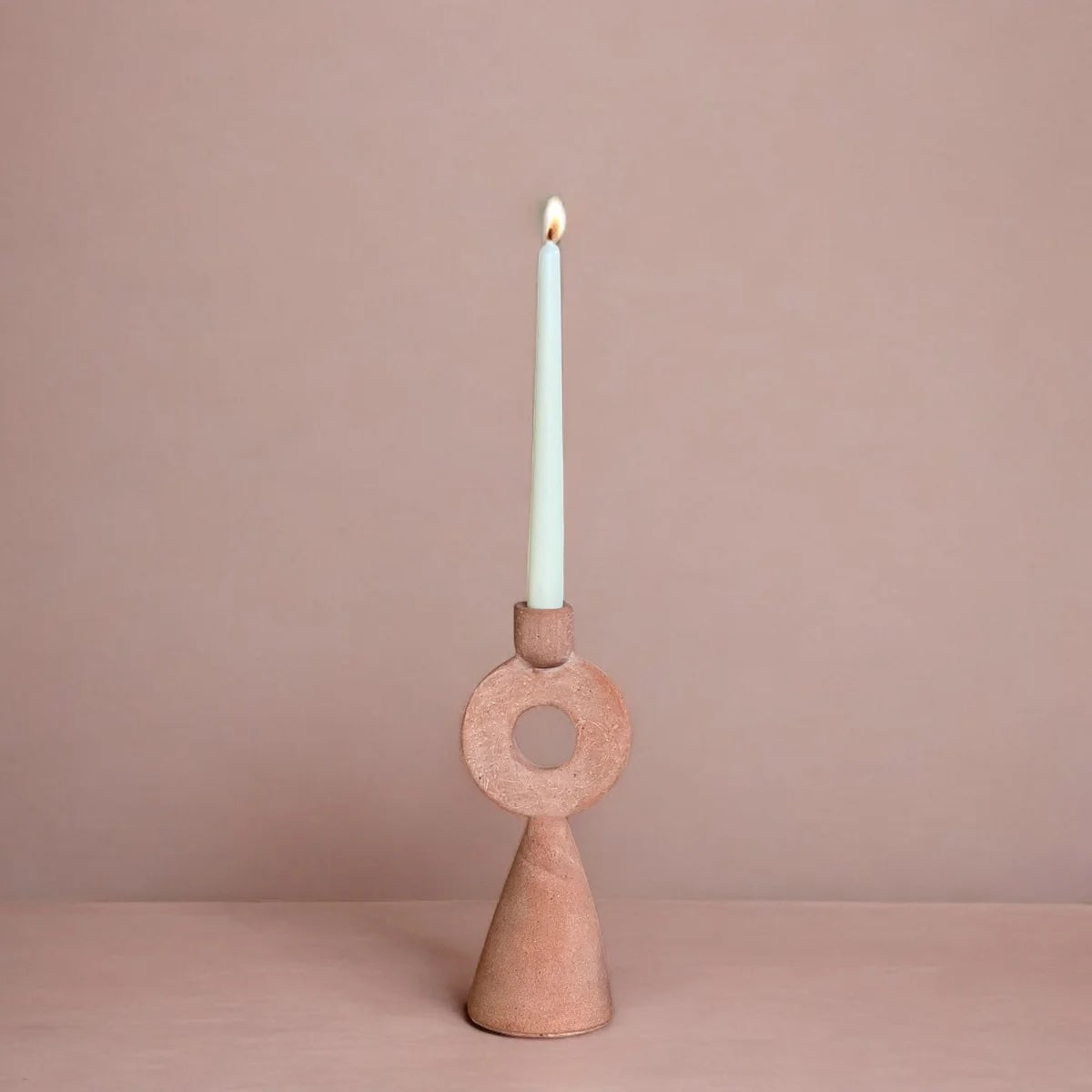 Asha Terracotta Candle Holder
