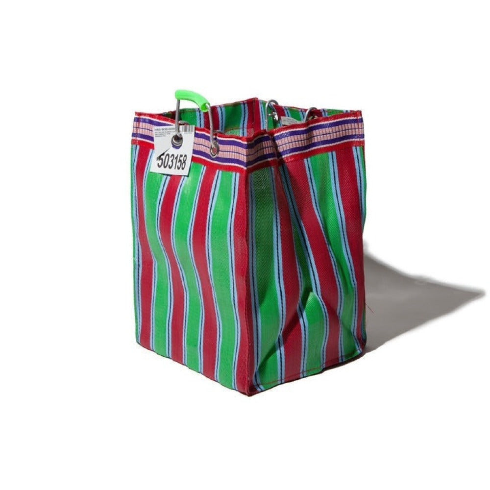 Recycled Plastic Stripe Bag