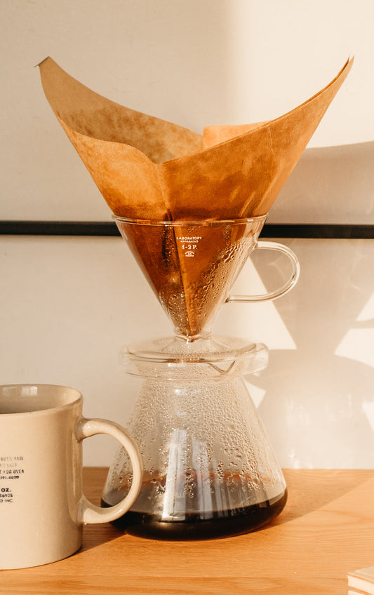 Glass Pour-Over Coffee Set