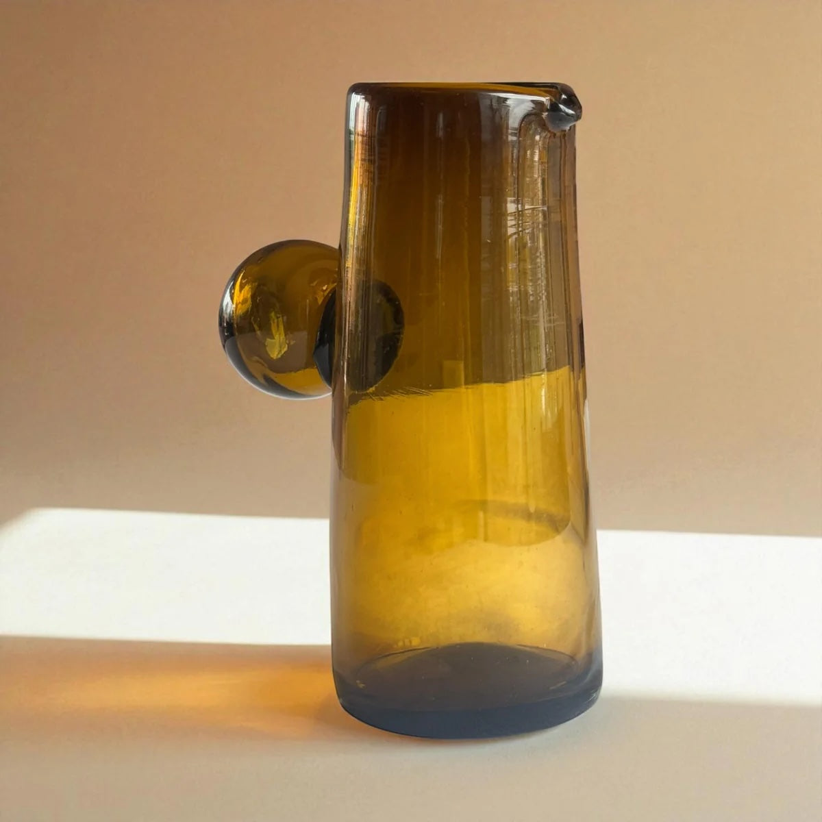 Durango Amber Recycled Glass Pitcher