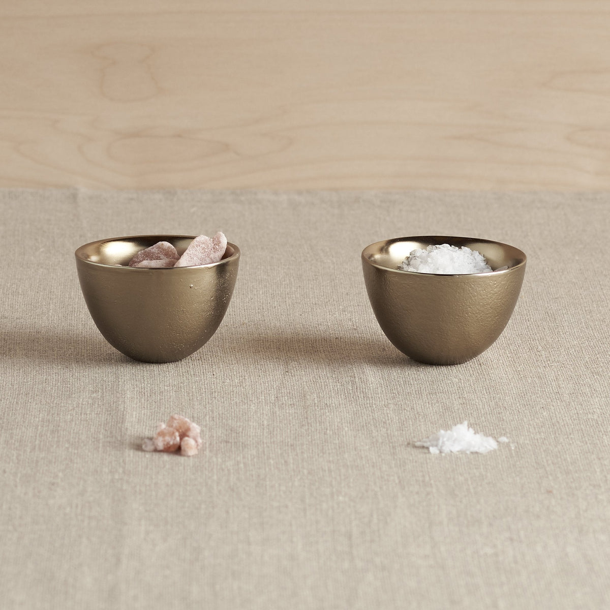 Stinson Antique Brass Pinch Bowls | Set of 2
