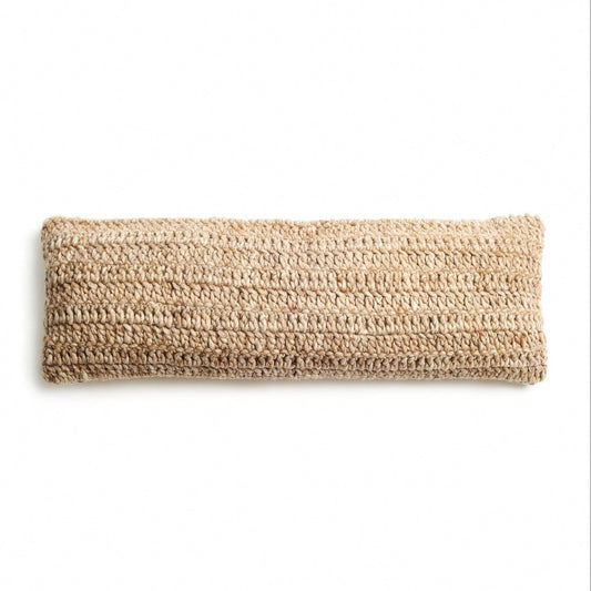 Cure Hand Crochet Large Lumbar Pillow