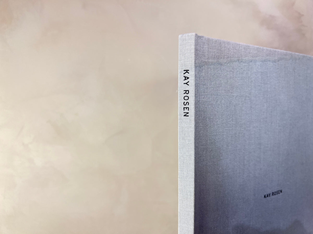 Linen Cover Book: Kay Rosen / Wall Paintings and Drawings