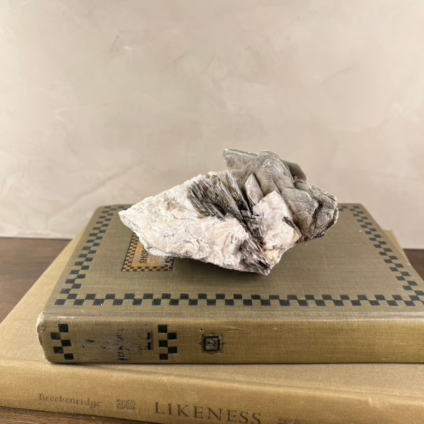 Brazilian Mica, Clevelandite + Black Tourmaline Cluster