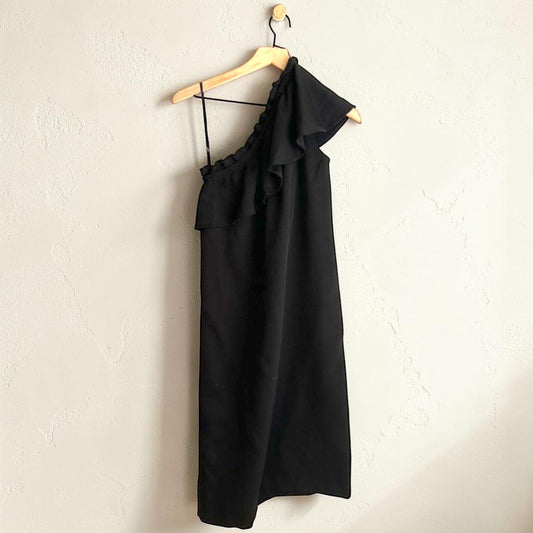 One-Shoulder Black Dress | Size 6