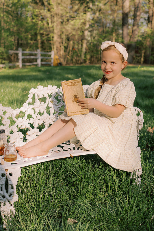 Weekend Dress | Blush Vine Stripe