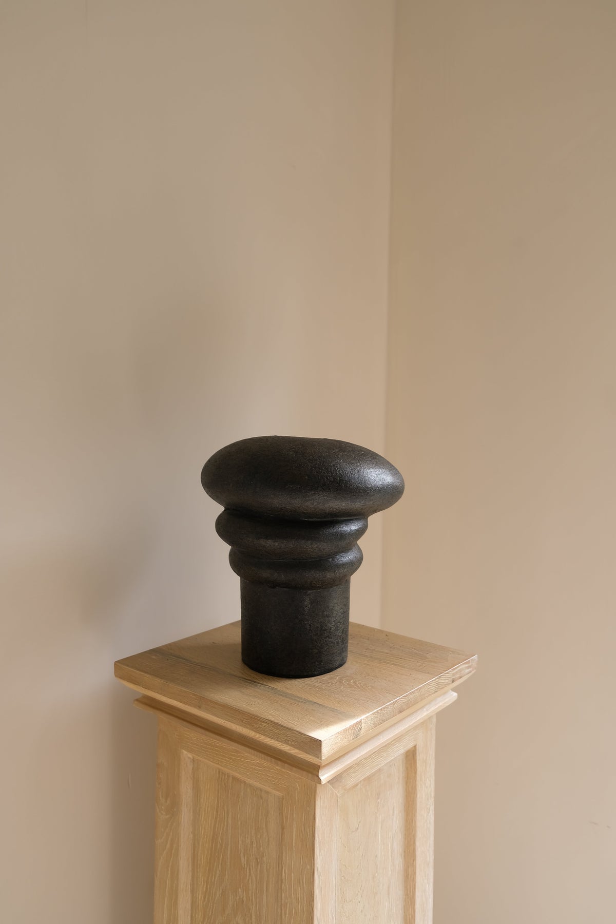 Java Handcrafted Black Terracotta Vessel