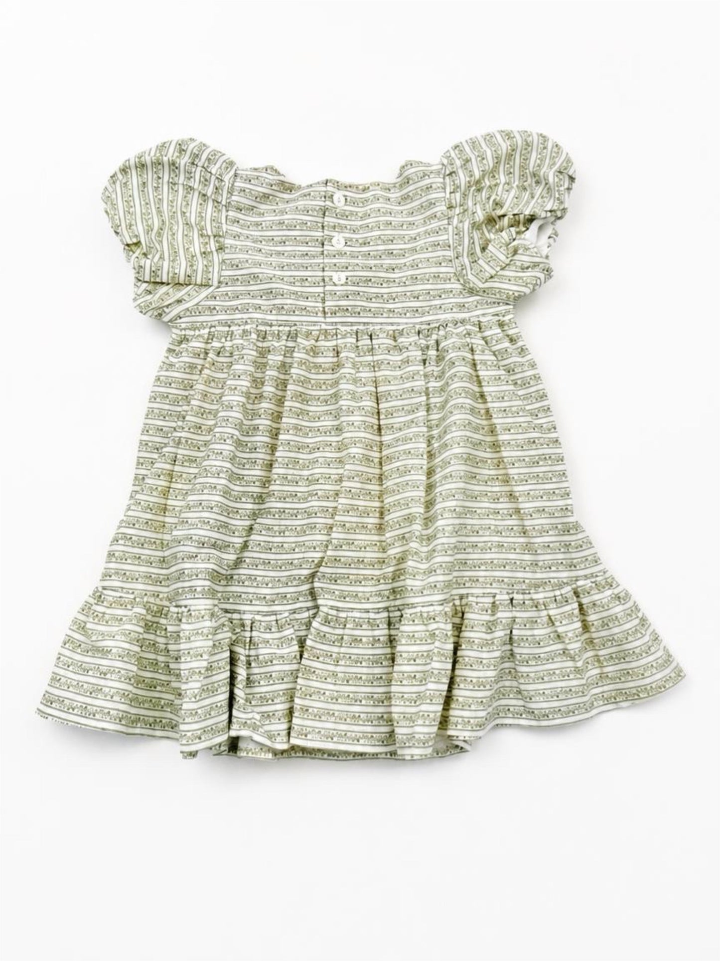 Weekend Dress | Blush Vine Stripe