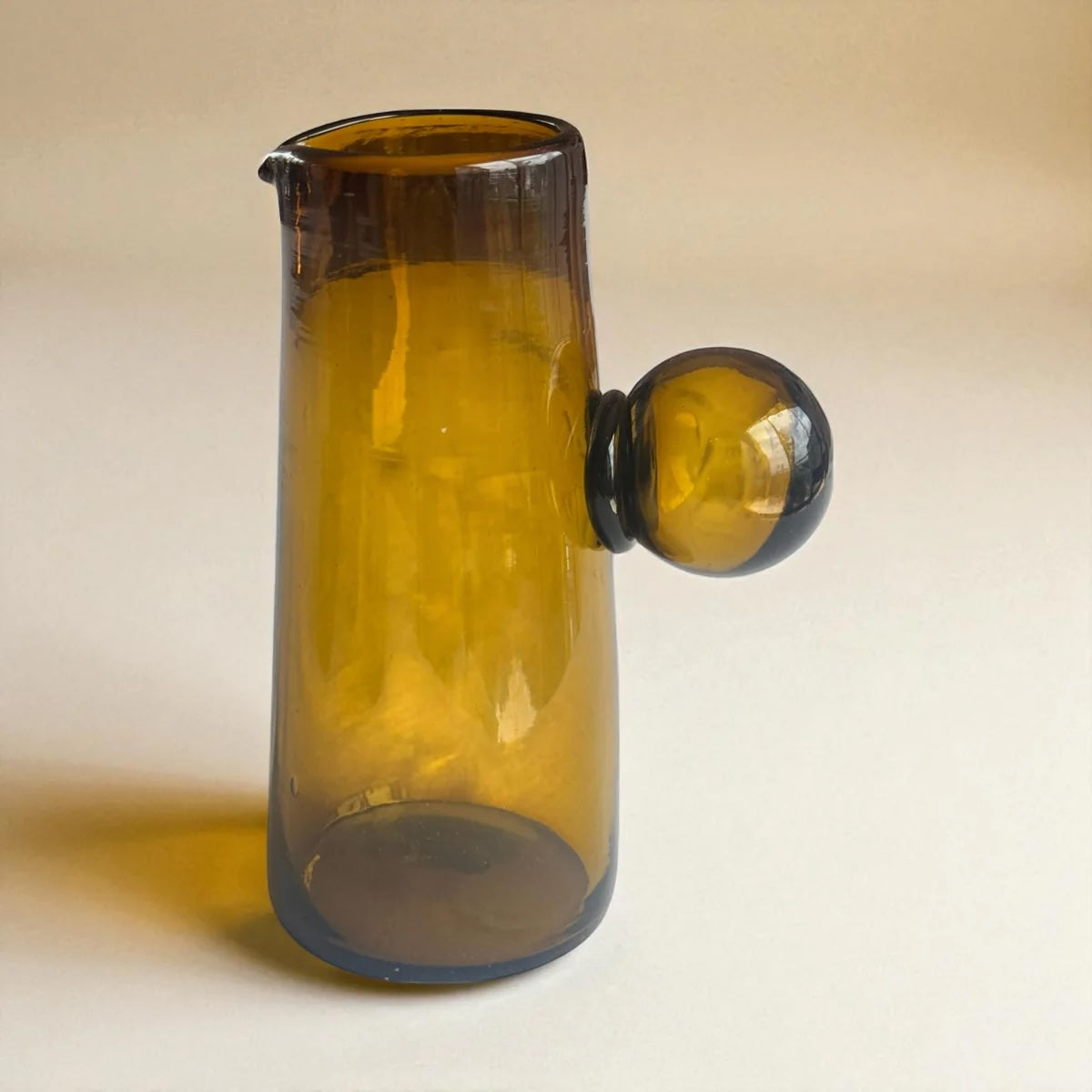 Durango Amber Recycled Glass Pitcher
