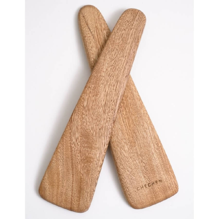 Rosa Morada Wooden Salad Spoons