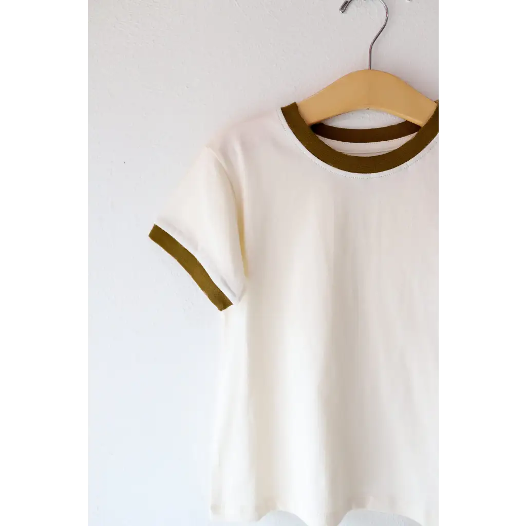 The Everyday Ringer Tee for Kids | Brown