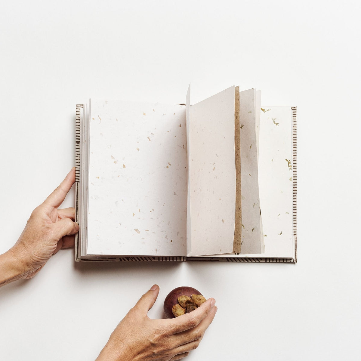 Bistre Black Handmade Zero-Waste Journal