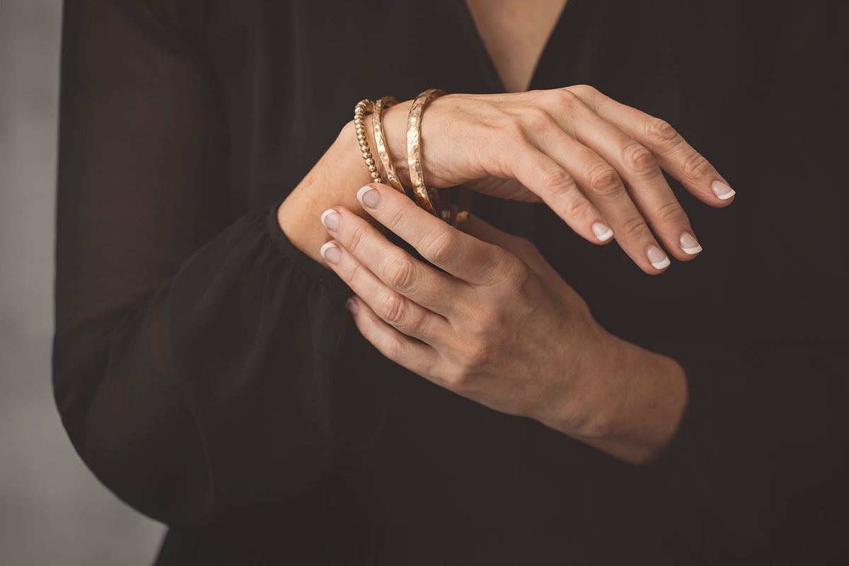 Aura Bronze Bangle