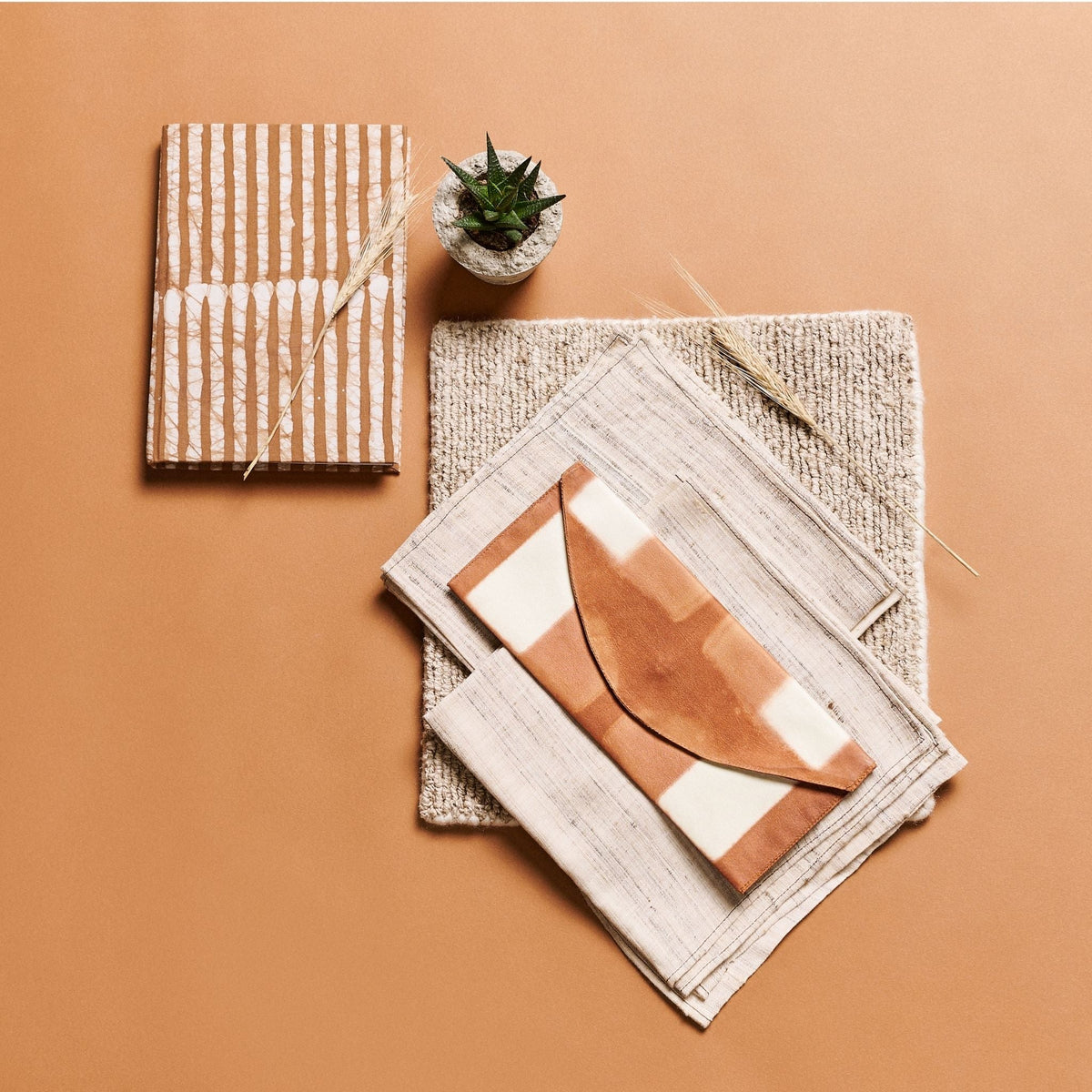 Oak Brown Handmade Zero-Waste Journal