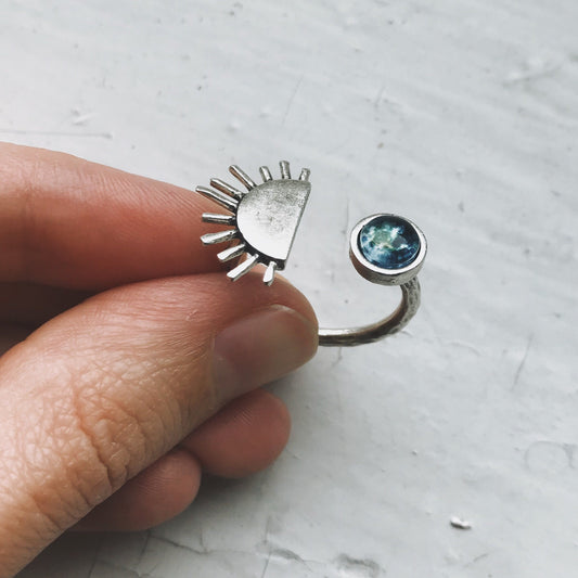 Sunrise Statement Ring