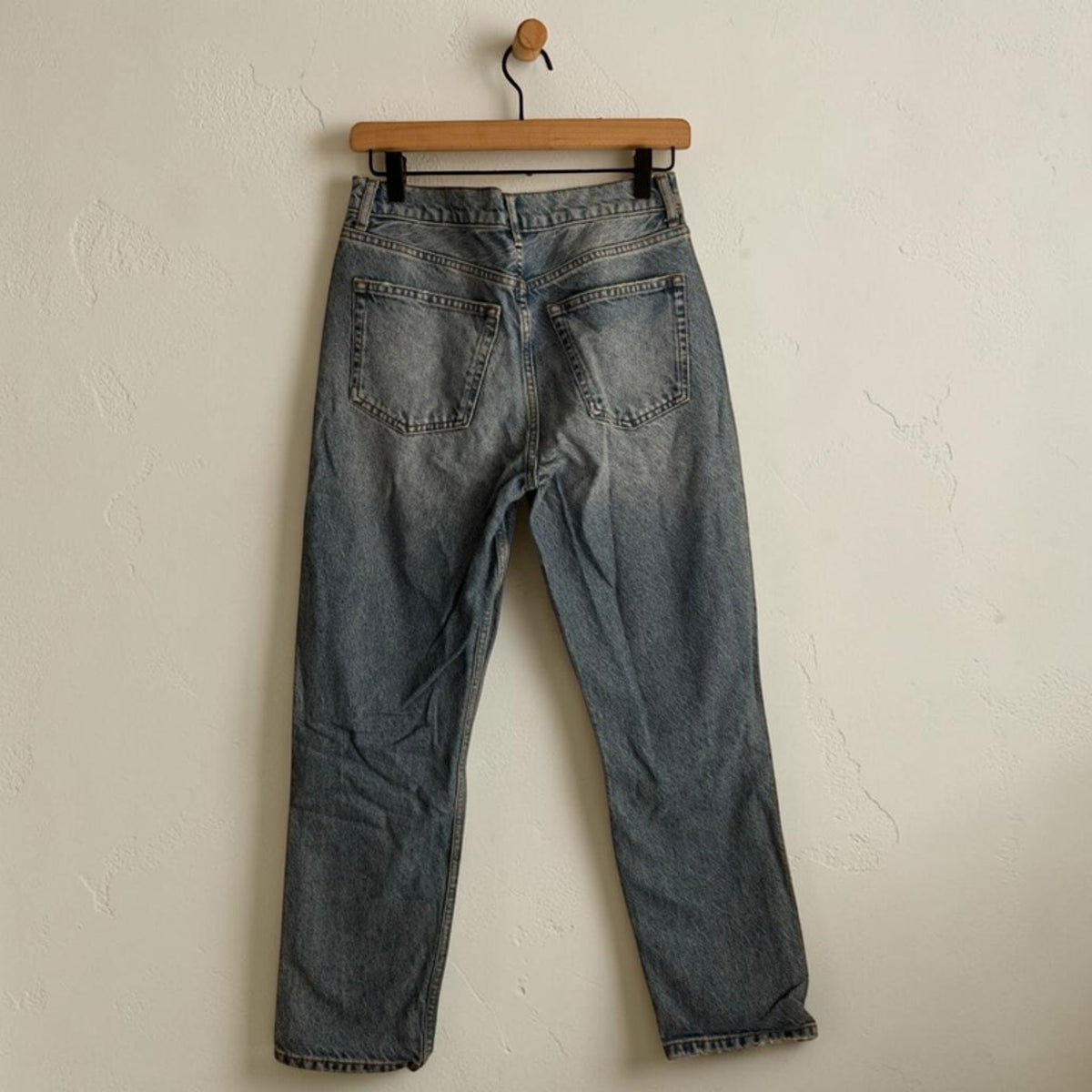 Reformation Destroyed Straight Leg Jeans | Size 27