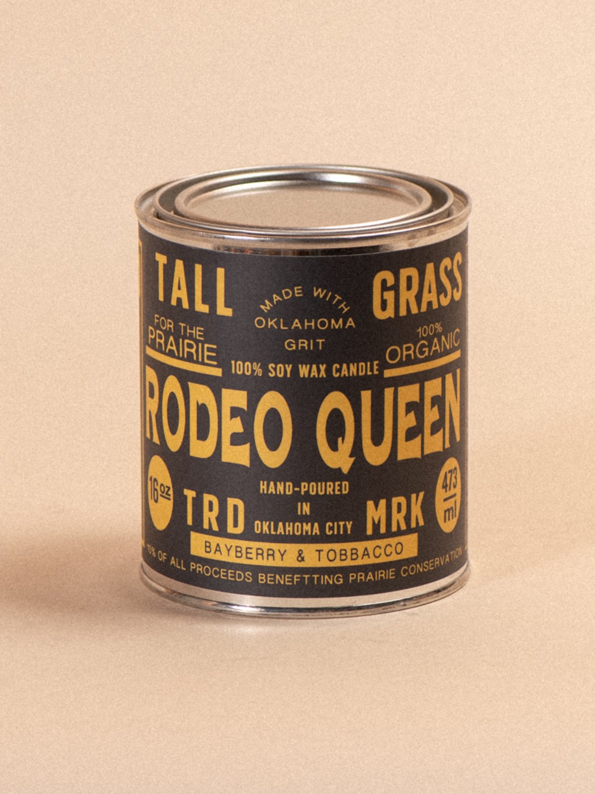 Rodeo Queen Soy Wax Candle | Bayberry + Tobacco