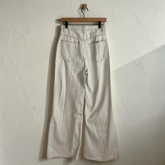 ROLLA'S Elle Super Flare Jeans Bleach Blue | Size 28