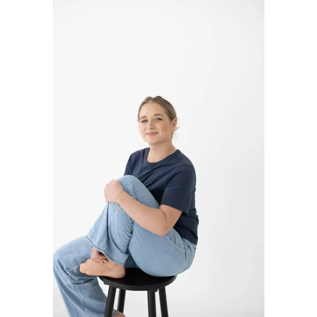 The Mom Tee | Navy