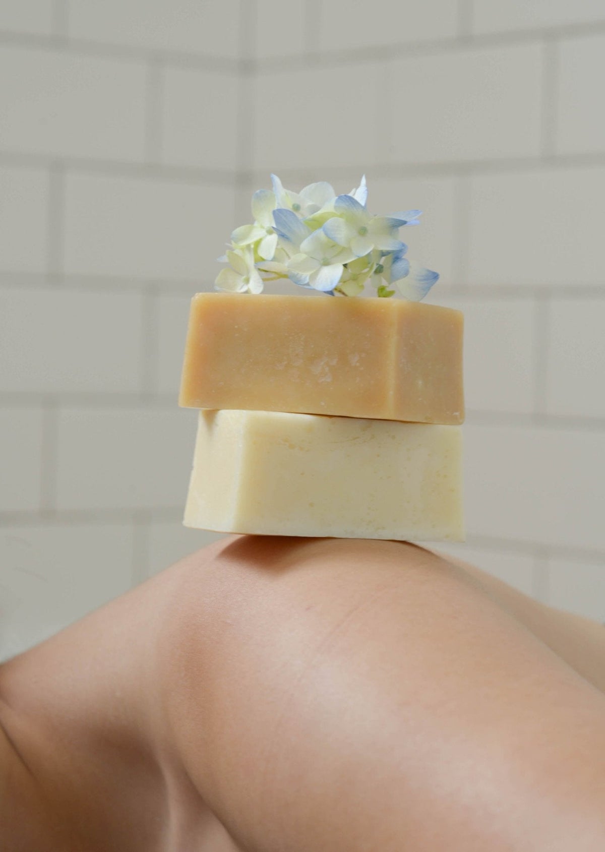 Violet + Lemon Basil Tallow Milk Soap | A2/A2 Milk