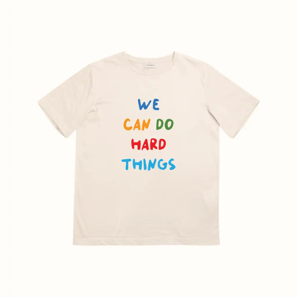 We Can Do Hard Things Kids Graphic Tee