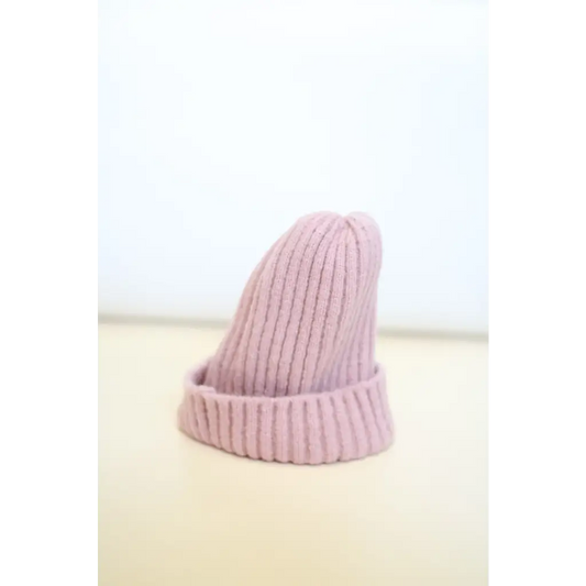 Kids Ribbed Beanie