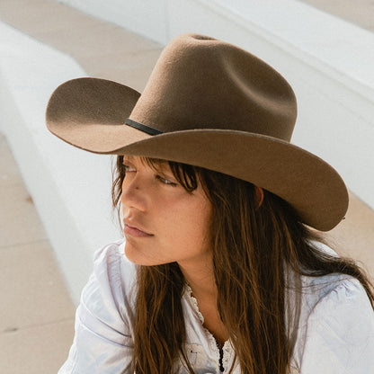Karina Wool Cowboy Hat | Oak