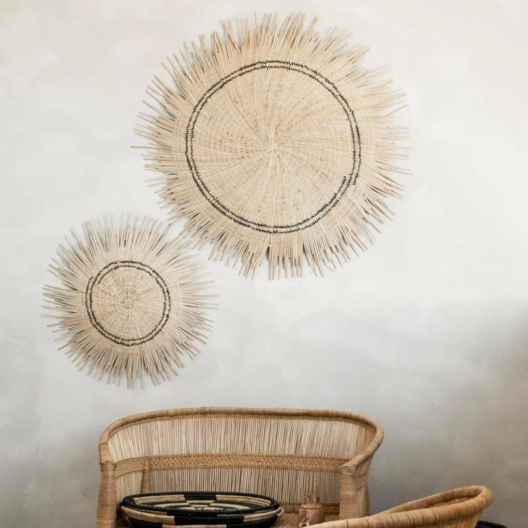 M'Mawa Woven Wall Basket Art