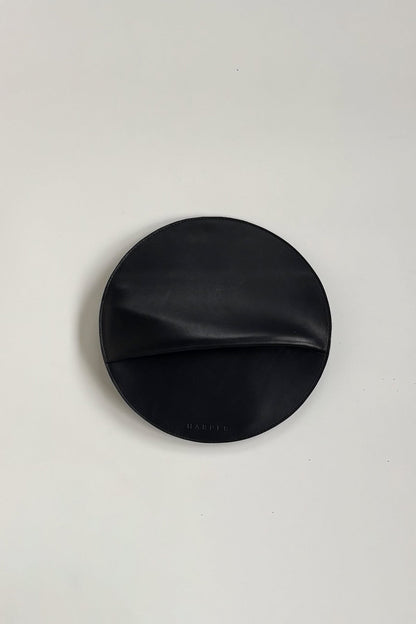 The Pleated Clutch | Black