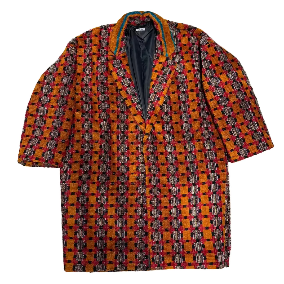 Truck Seat Fabric Collared Coat