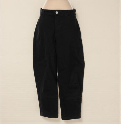 Black Barrel Pant (Size 4) image 0