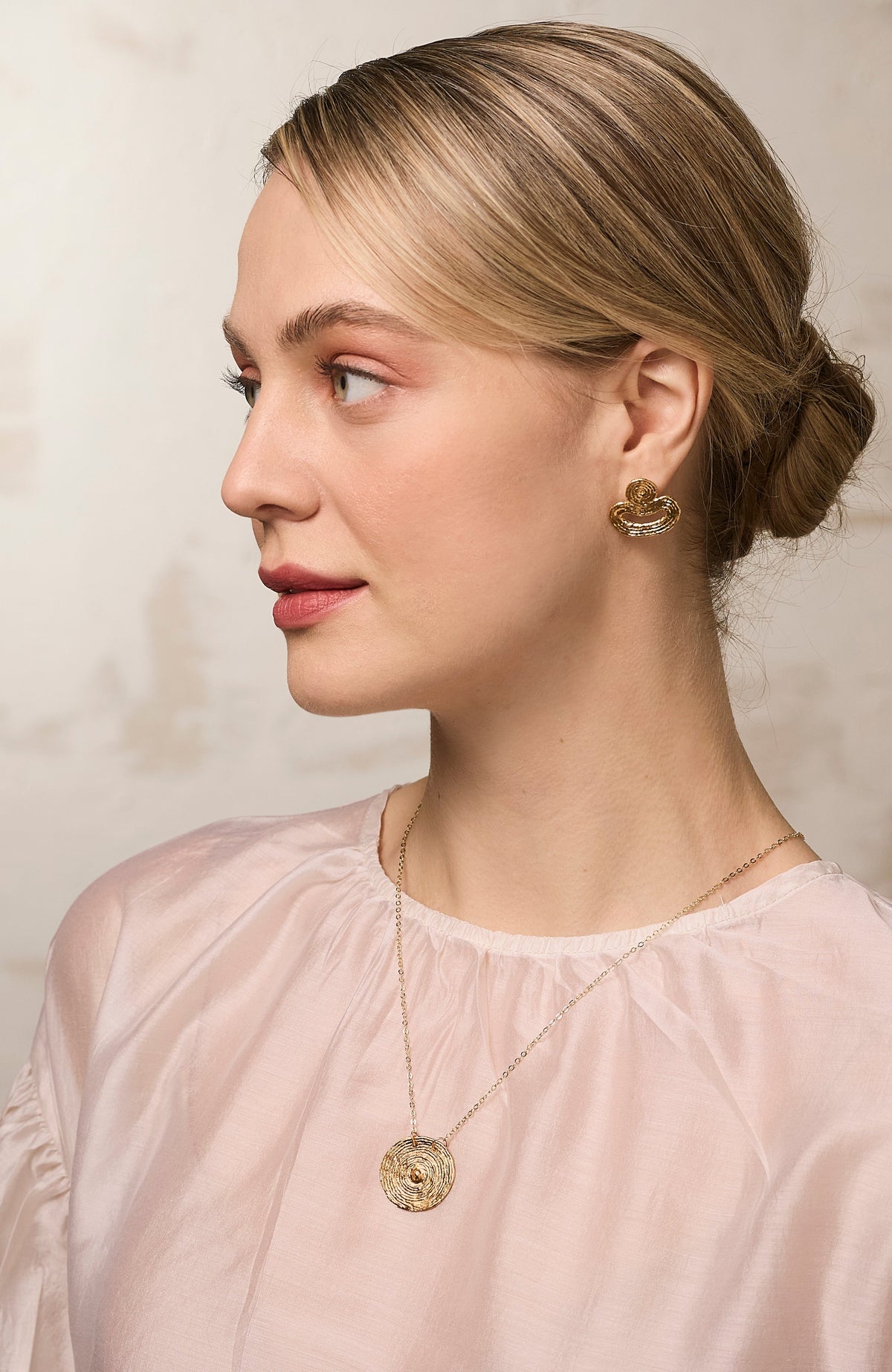 Sol 14k Gold Plate Necklace