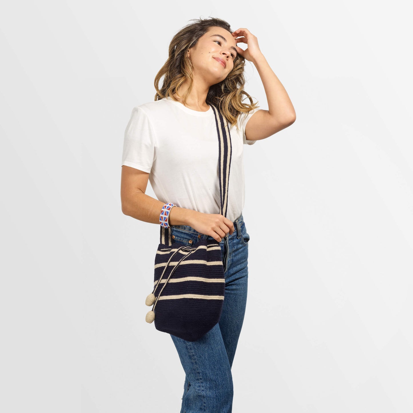 Sencilla Wayuu Mochila Crossbody Bag