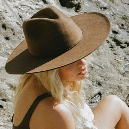 The Dre Western Rancher Hat | Oak