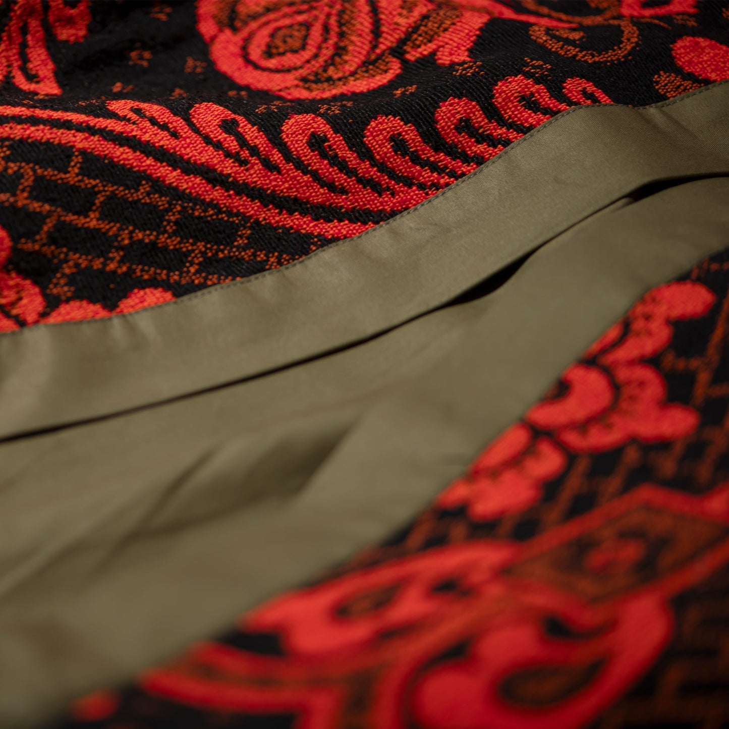 Rug Fabric Reversible Gown