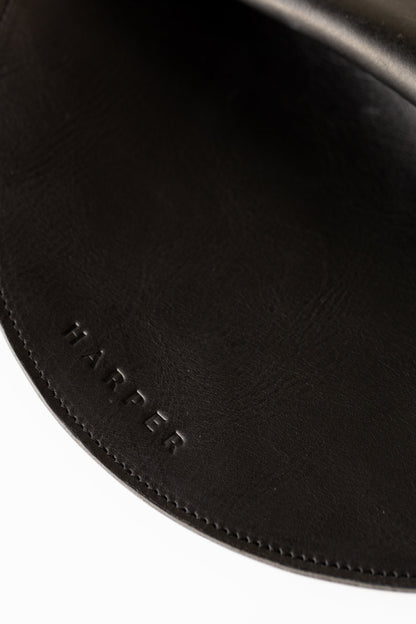 The Pleated Clutch | Black
