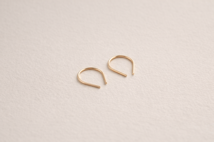 Moab Arch Gold Fill Threader Earrings