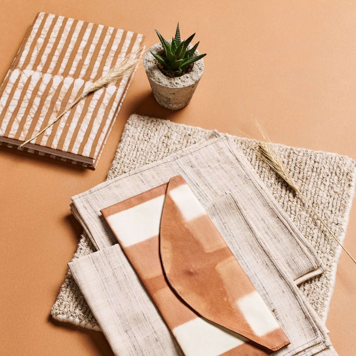 Oak Brown Zero Waste Handmade Artisanal Journal