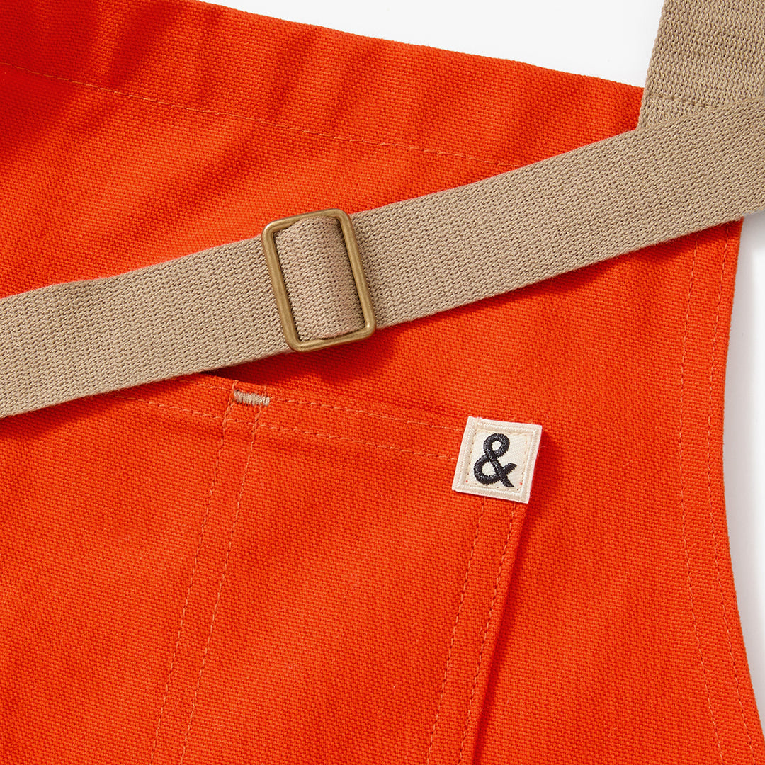The Essential Apron | Jalapeno Red
