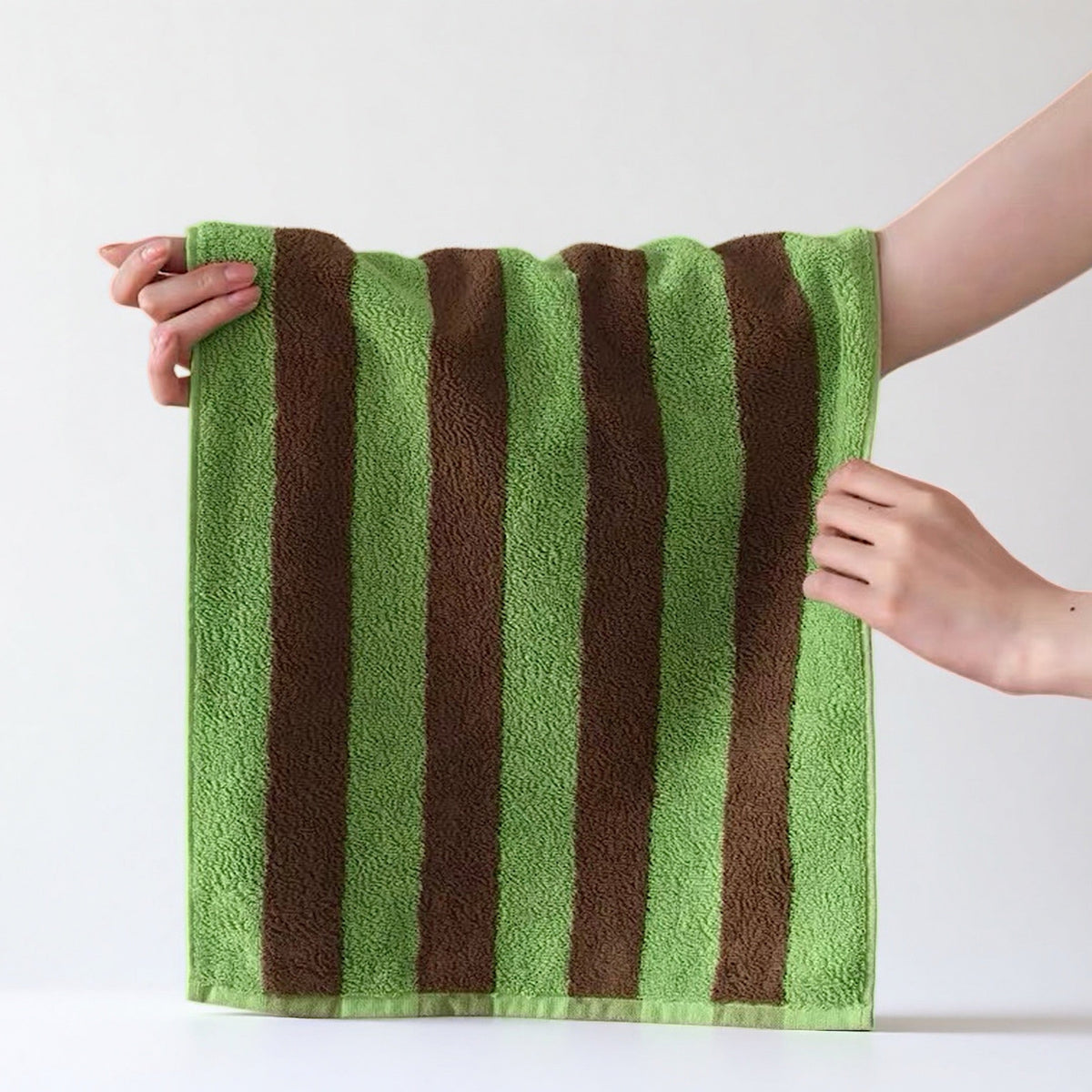 Retro Stripe Organic Cotton Bath Towel
