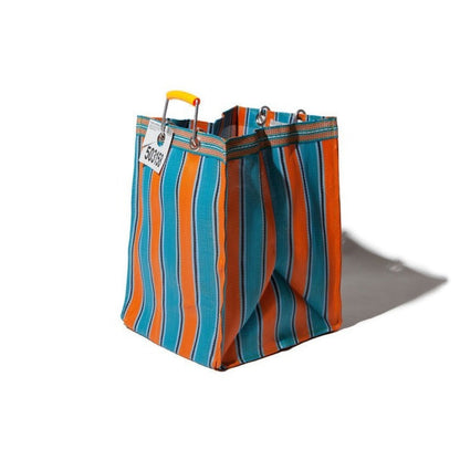 Recycled Plastic Stripe Bag